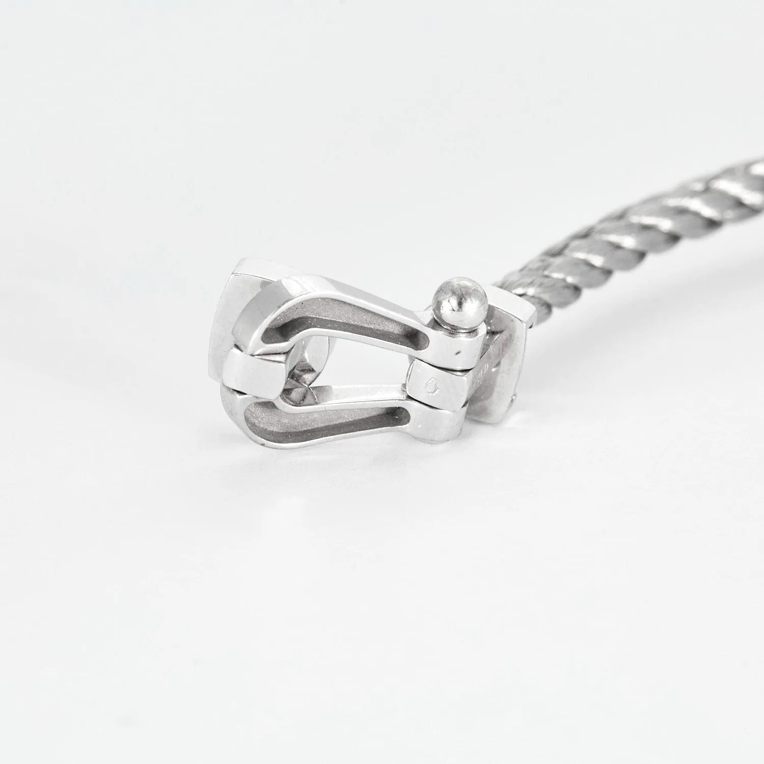 FRED - Force 10 - Bracelet en or gris et acier sold by 58 Facettes product image thumbnail 5