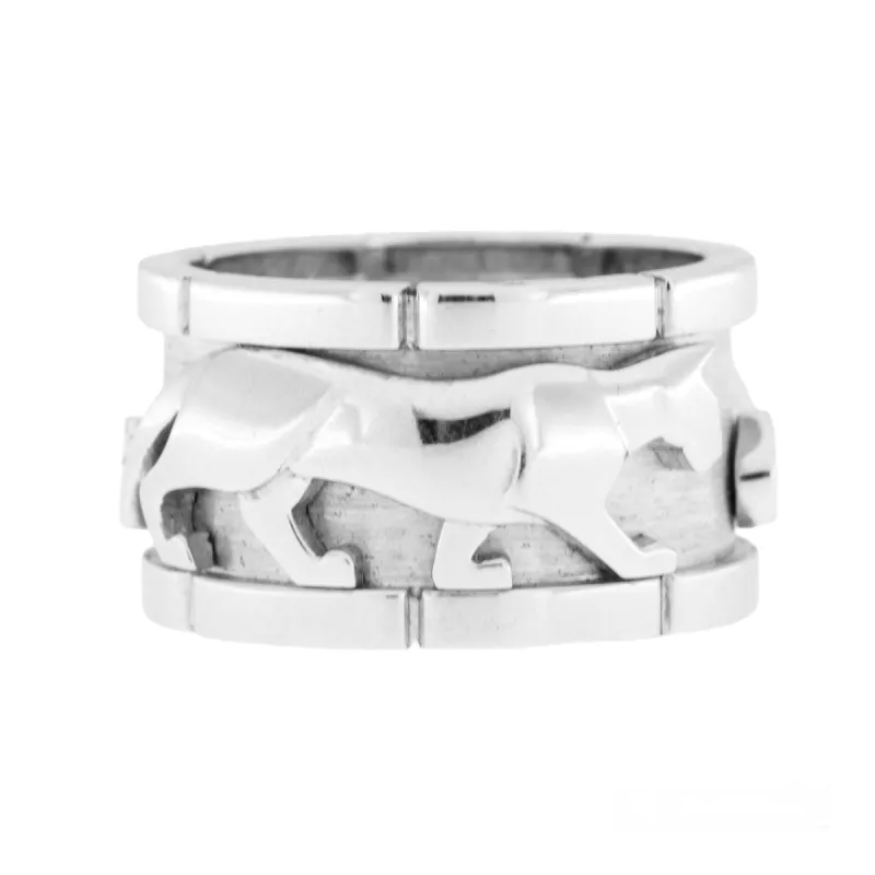 CARTIER - Bague Walking Panthère Mahango made by 58 Facettes