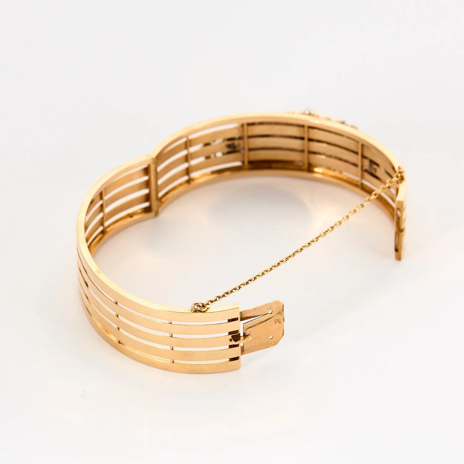 Bracelet Napoléon III or rose, perles et diamant sold by 58 Facettes product image thumbnail 5