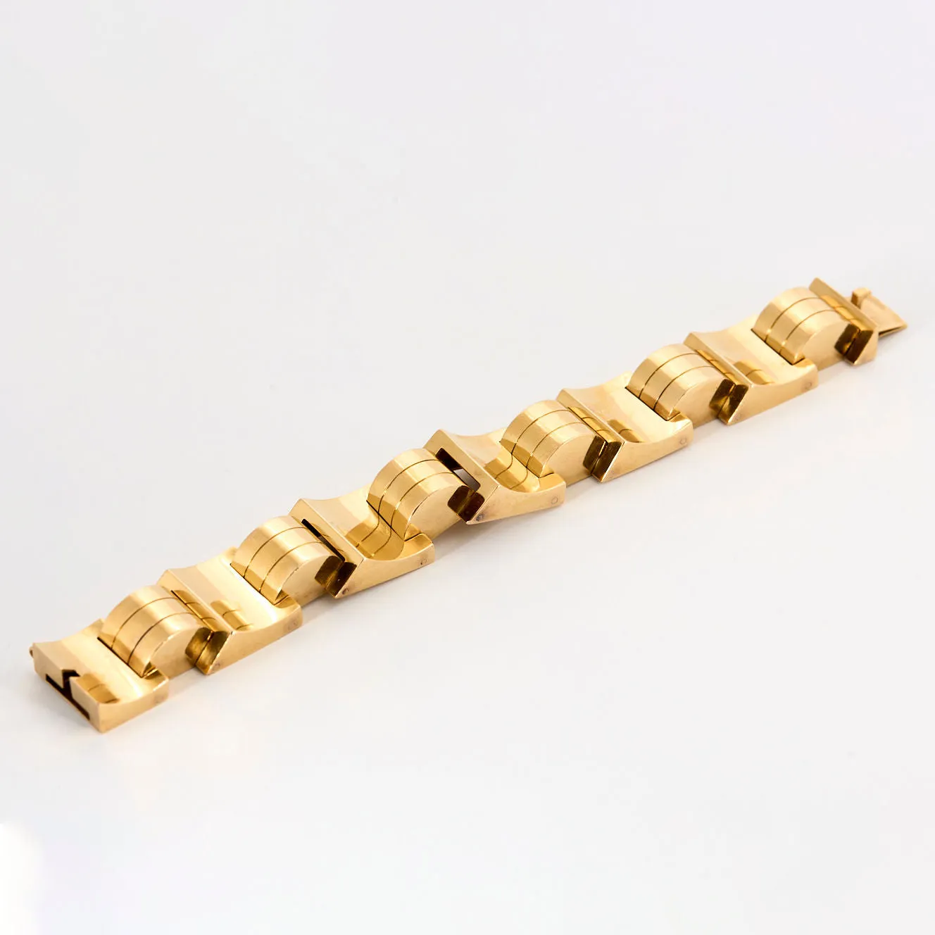 Bracelet Tank or jaune sold by 58 Facettes product image thumbnail 5