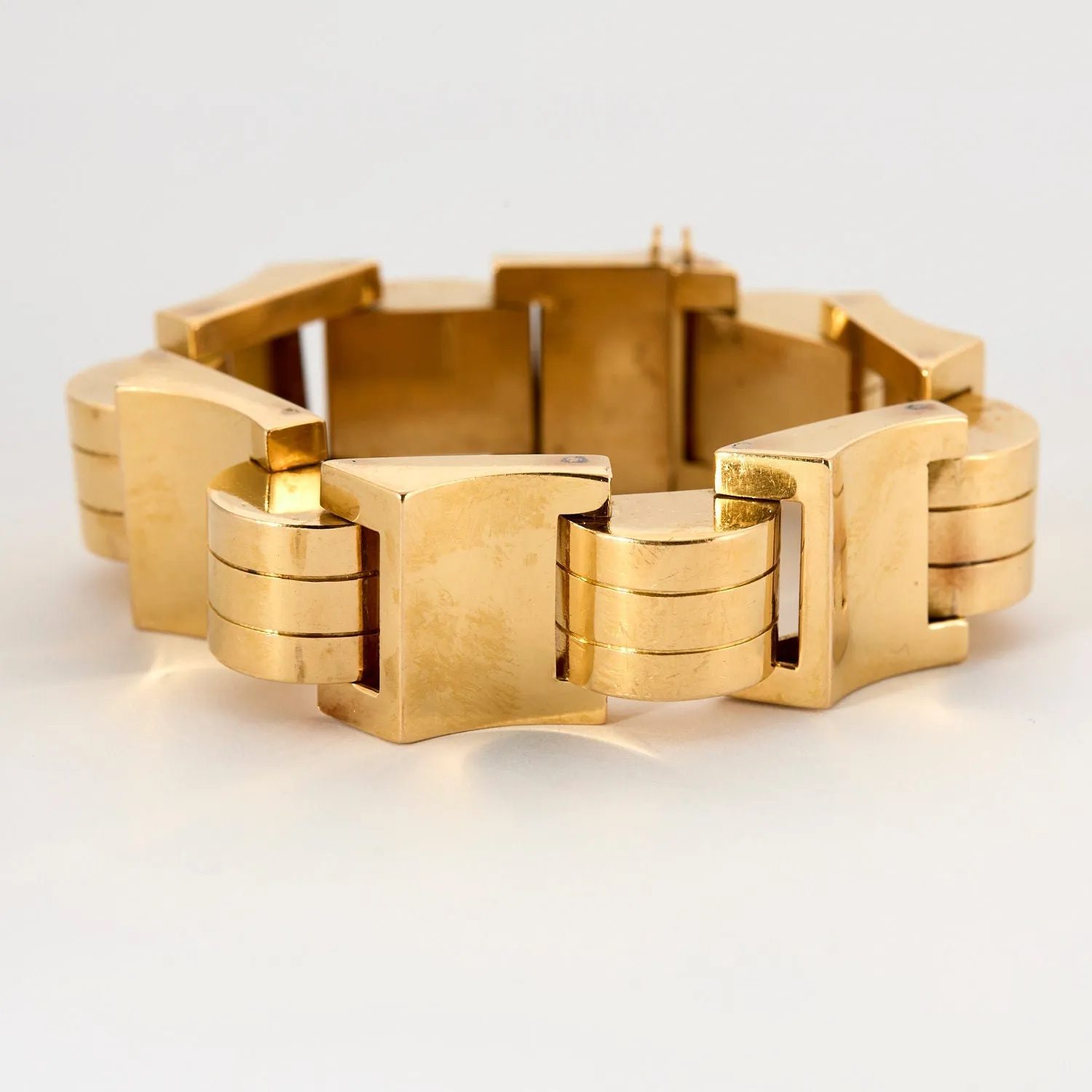 Bracelet Tank or jaune sold by 58 Facettes product image thumbnail 3