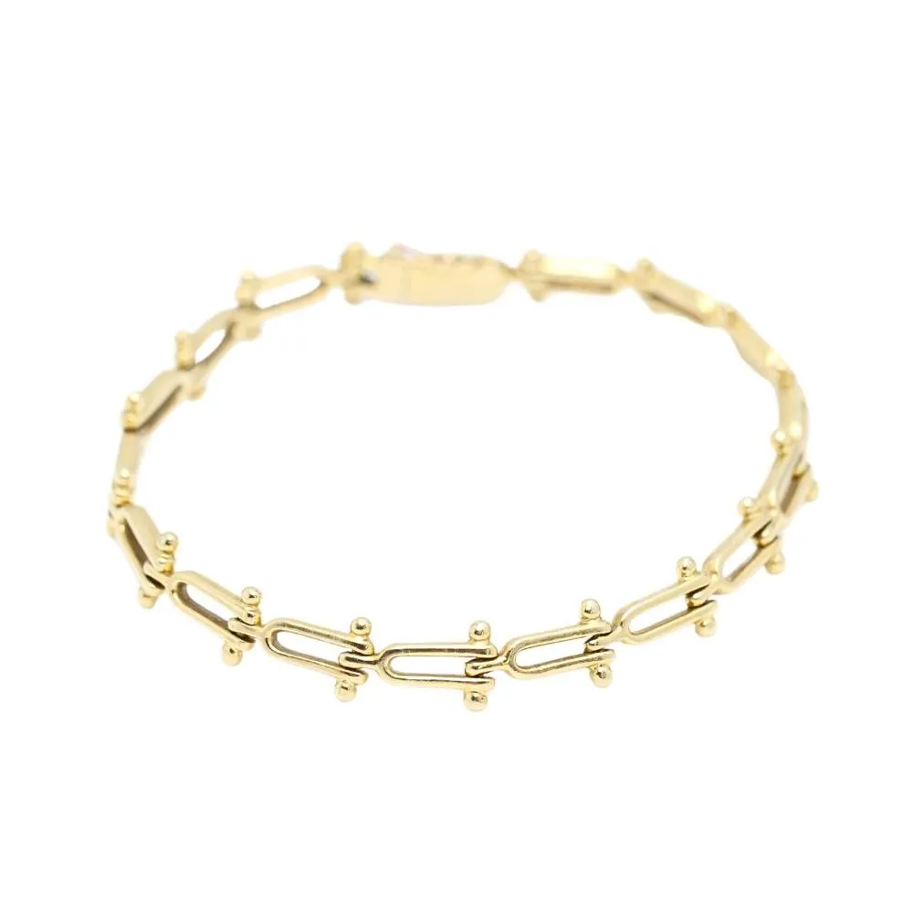 Bracelet en or massif 18 carats sold by 58 Facettes
