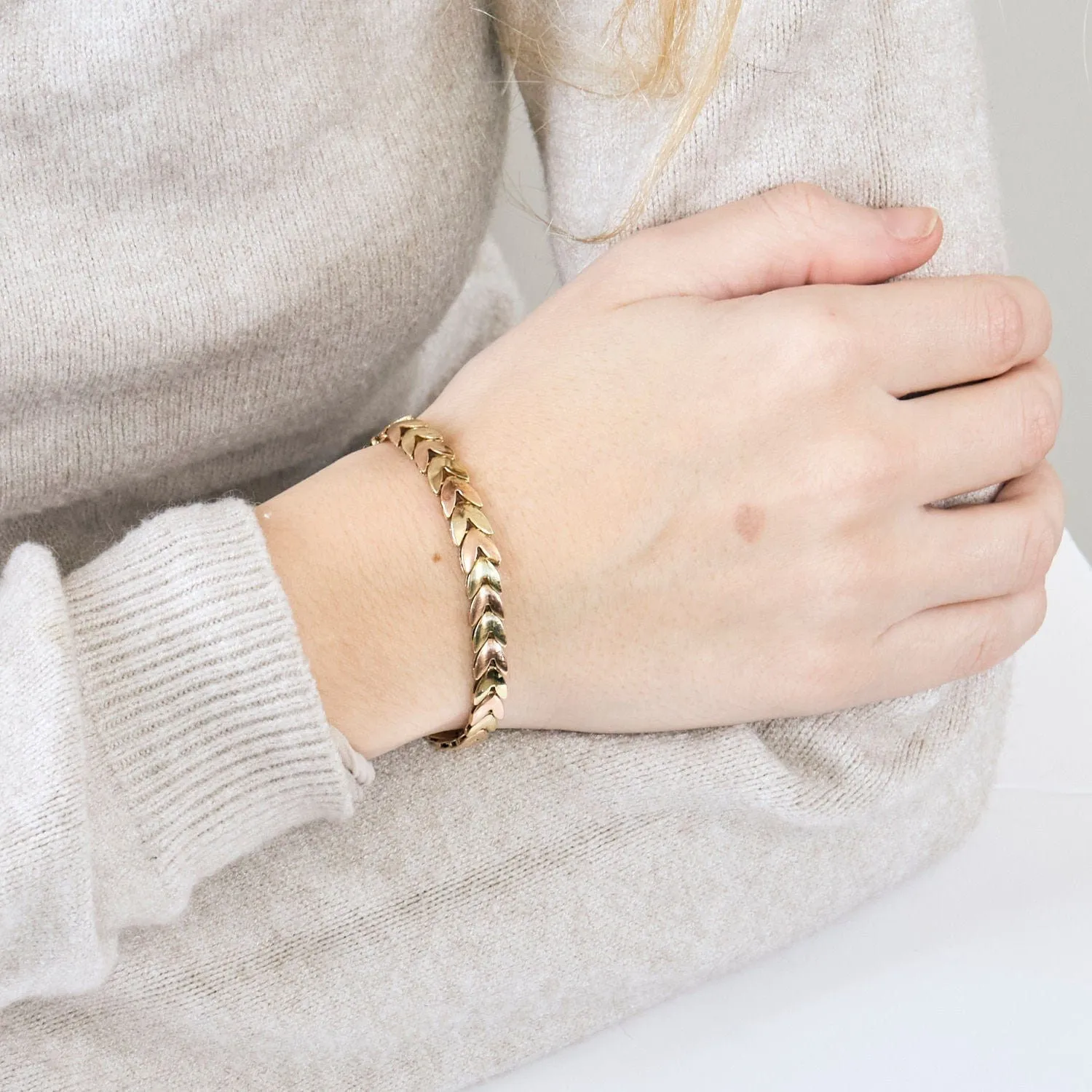 Bracelet deux or sold by 58 Facettes product image thumbnail 3