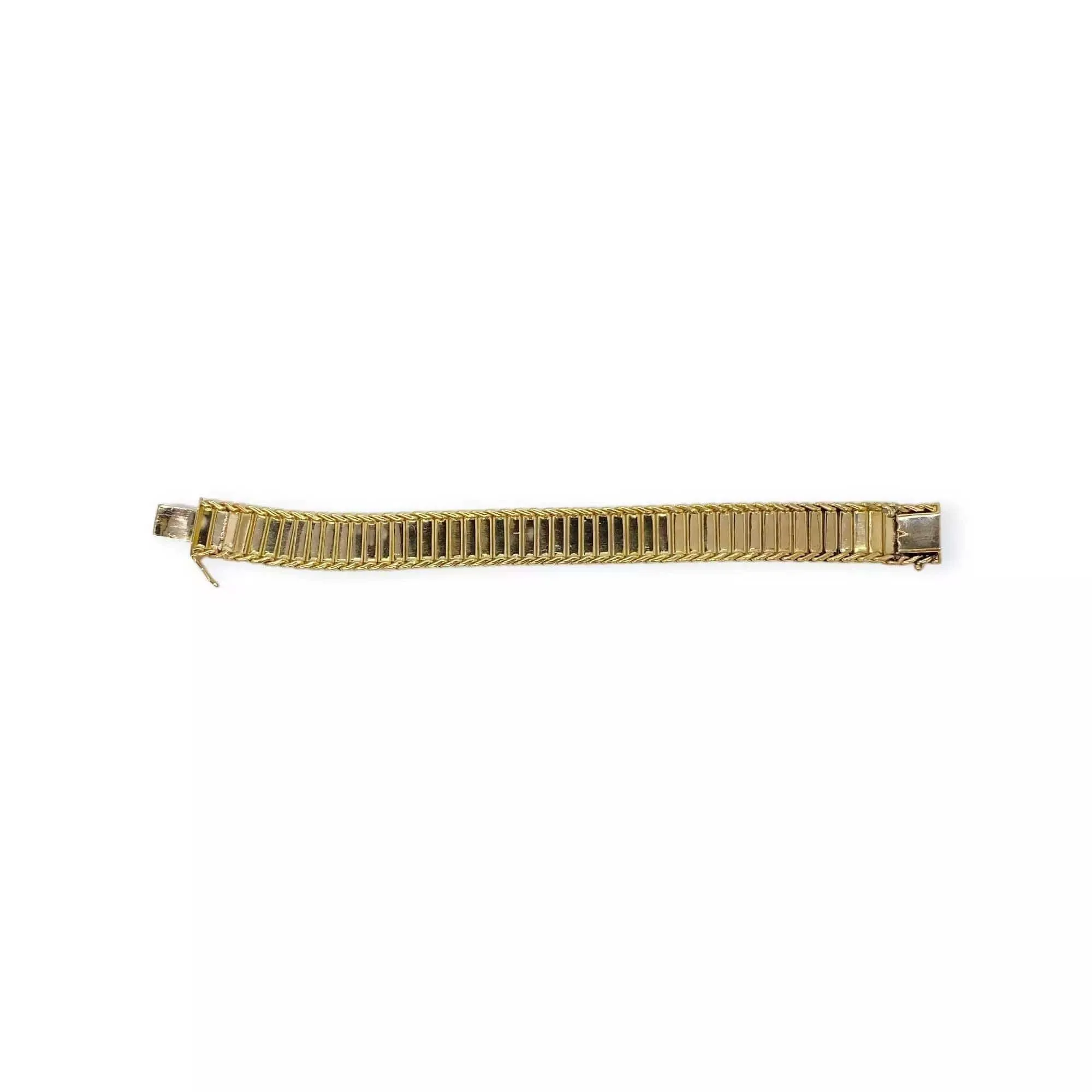 Bracelet manchette or jaune sold by 58 Facettes product image thumbnail 3