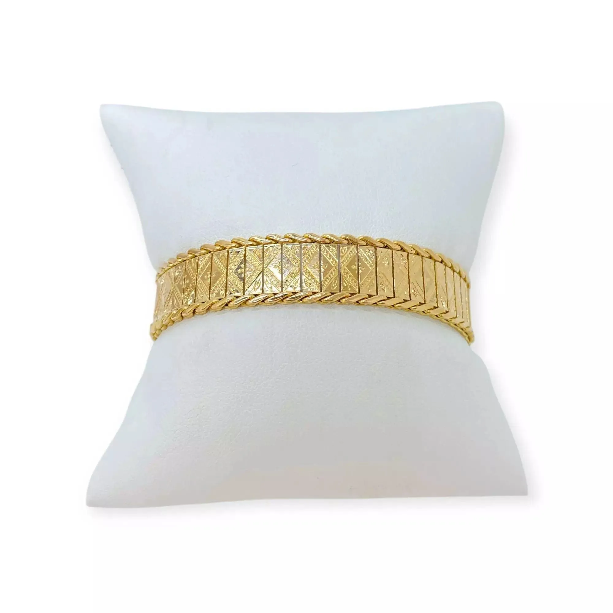 Bracelet manchette or jaune sold by 58 Facettes