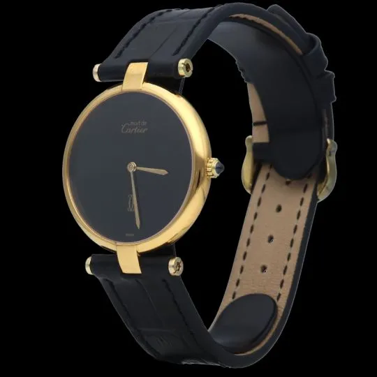 Cartier Montre Must De Cartier Vermeil sold by 58 Facettes product image thumbnail 4