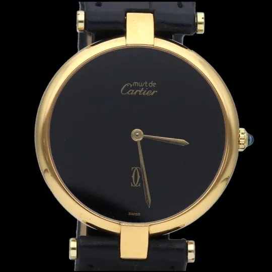 Cartier Montre Must De Cartier Vermeil sold by 58 Facettes product image thumbnail 2