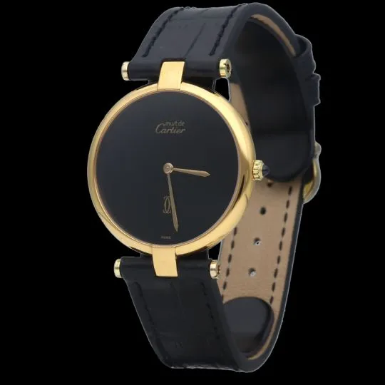 Cartier Montre Must De Cartier Vermeil sold by 58 Facettes product image thumbnail 3