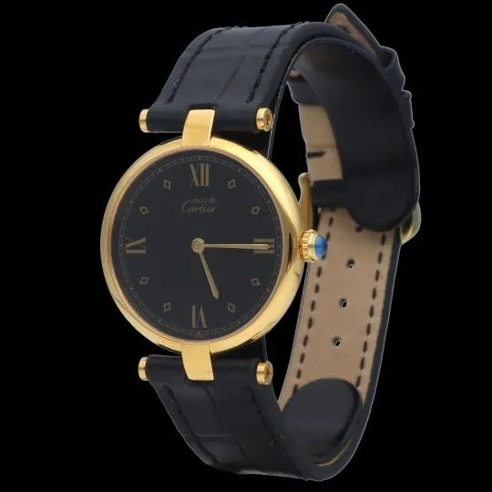 Cartier Montre Must De Cartier Vermeil sold by 58 Facettes product image thumbnail 3