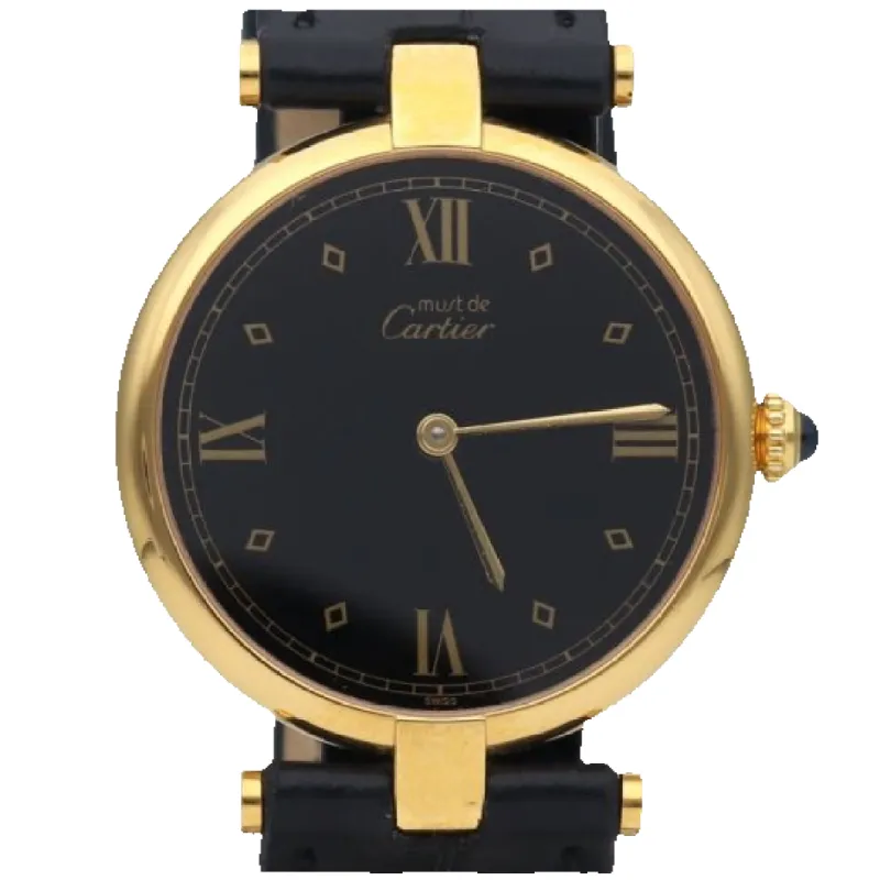 Cartier Montre Must De Cartier Vermeil sold by 58 Facettes