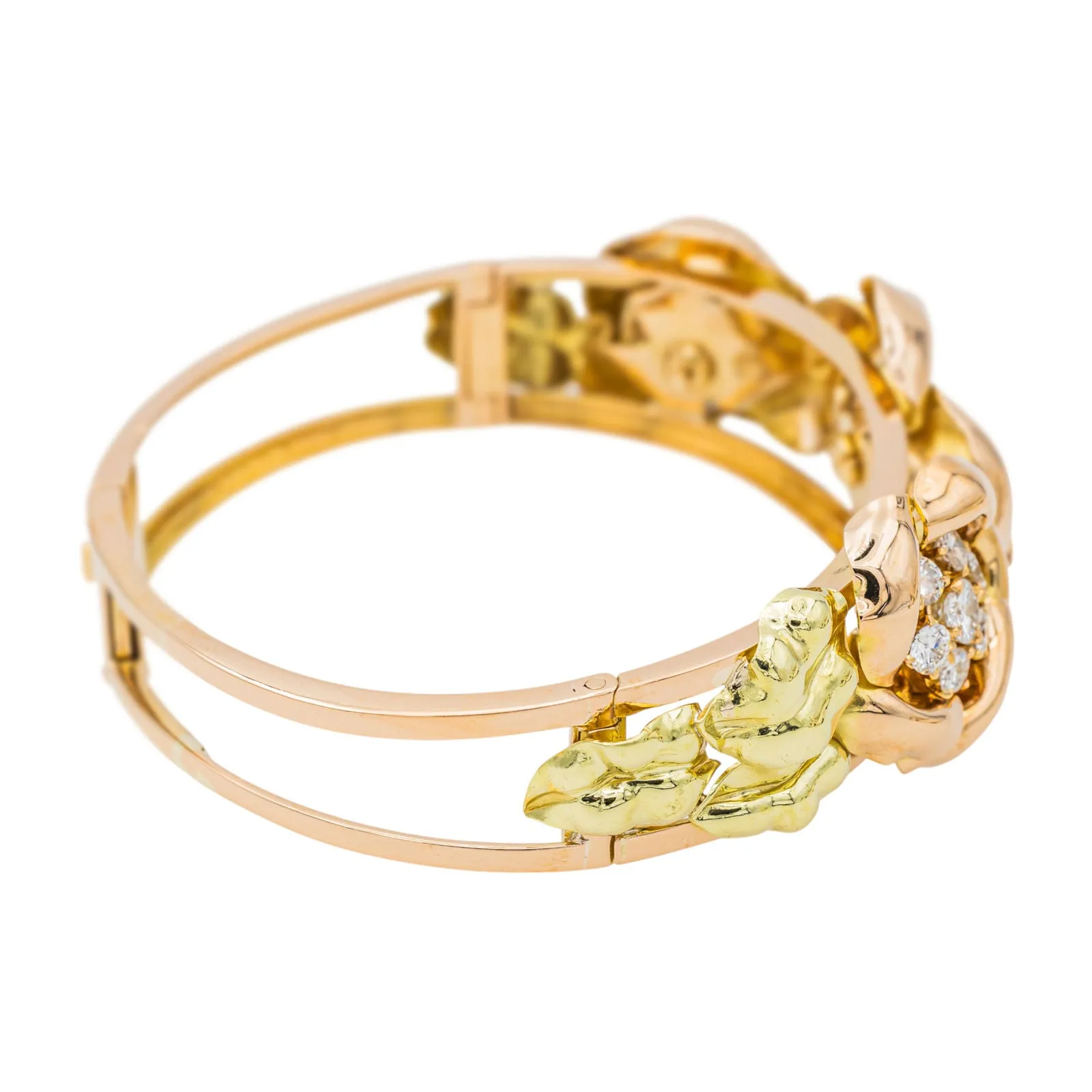 Bracelet Manchette Or rose Diamant sold by 58 Facettes product image thumbnail 5