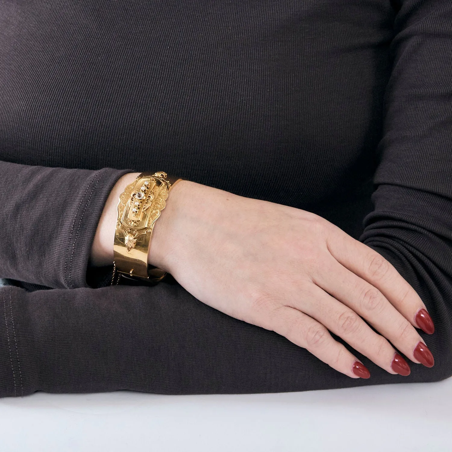 Bracelet Napoléon III Or Jaune Perles sold by 58 Facettes product image thumbnail 2