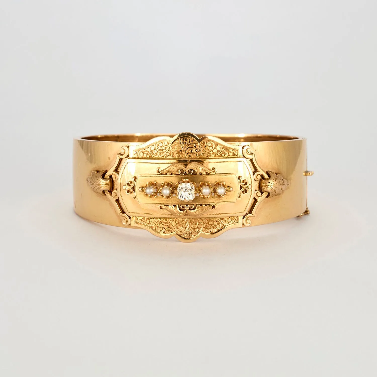 Bracelet Napoléon III Or Jaune Perles sold by 58 Facettes product image thumbnail 3