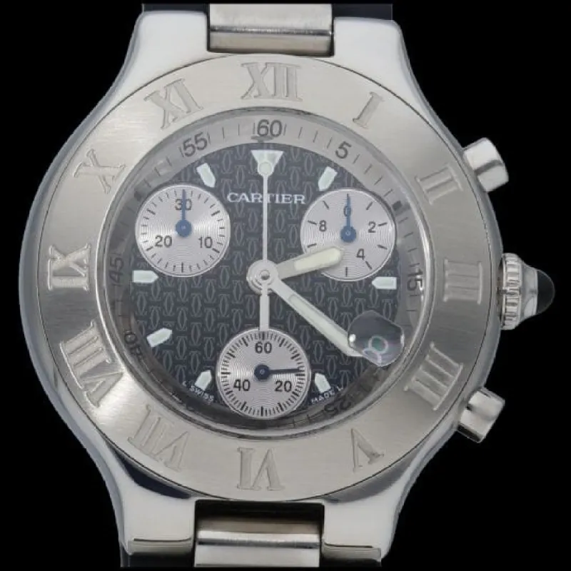 Cartier Montre Must 21 Chronoscaph sold by 58 Facettes