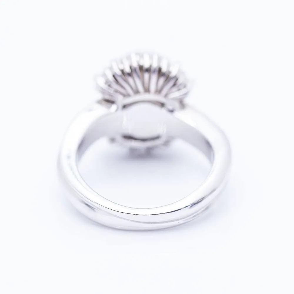 Bague en or avec perle naturelle et diamants sold by 58 Facettes product image thumbnail 3