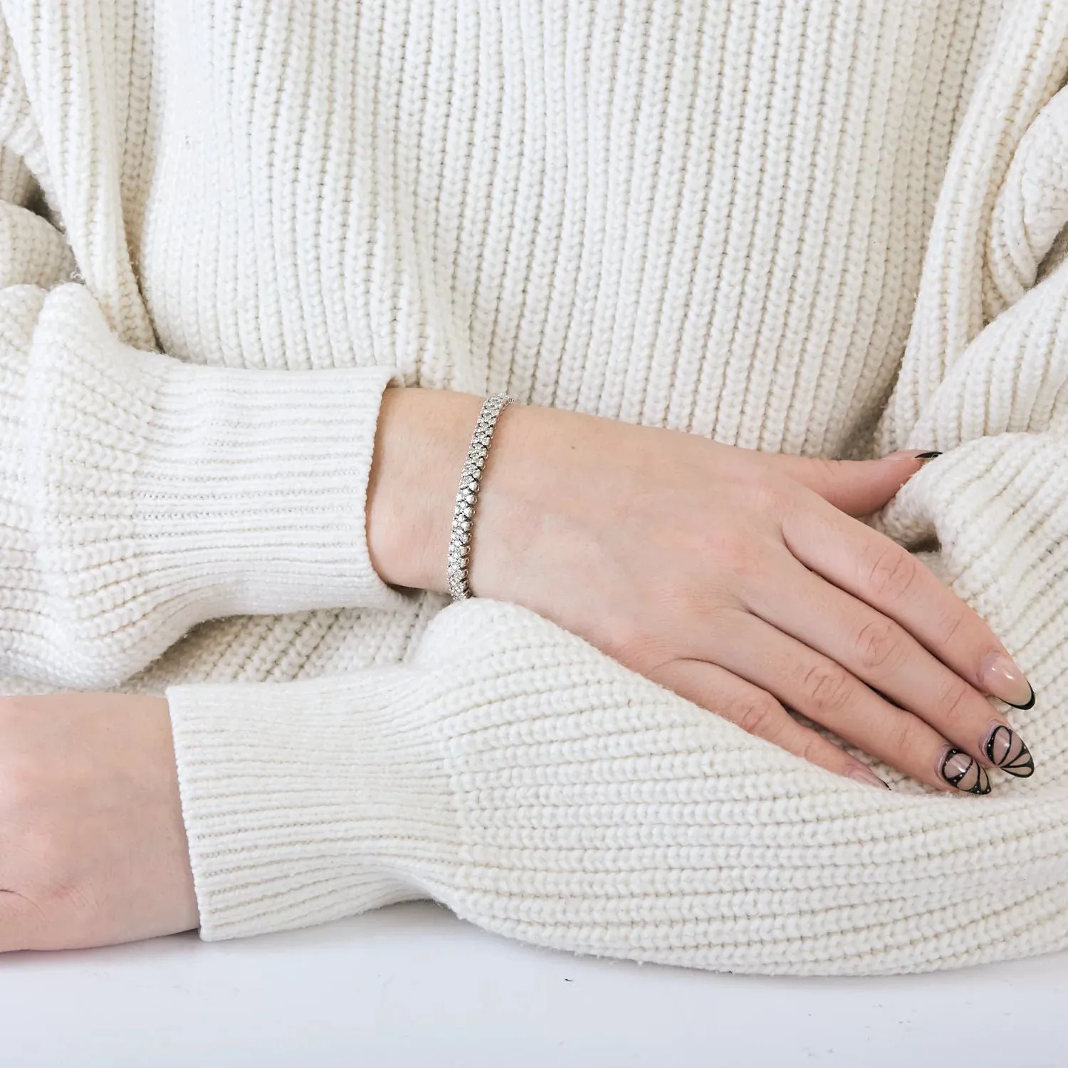 BRACELET OR ET DIAMANTS. sold by 58 Facettes product image thumbnail 2