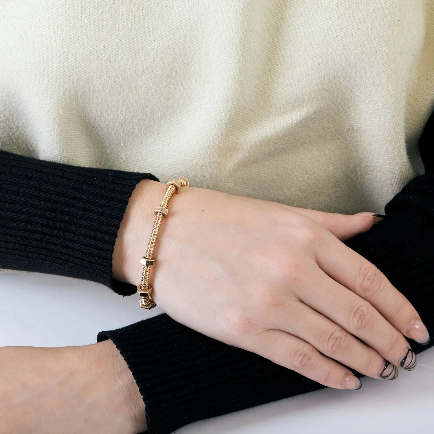 CARTIER - BRACELET ECROU . sold by 58 Facettes product image thumbnail 2