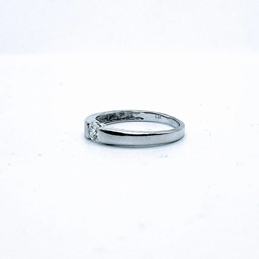Bague Solitaire Moderne Or gris Diamant sold by 58 Facettes product image thumbnail 3