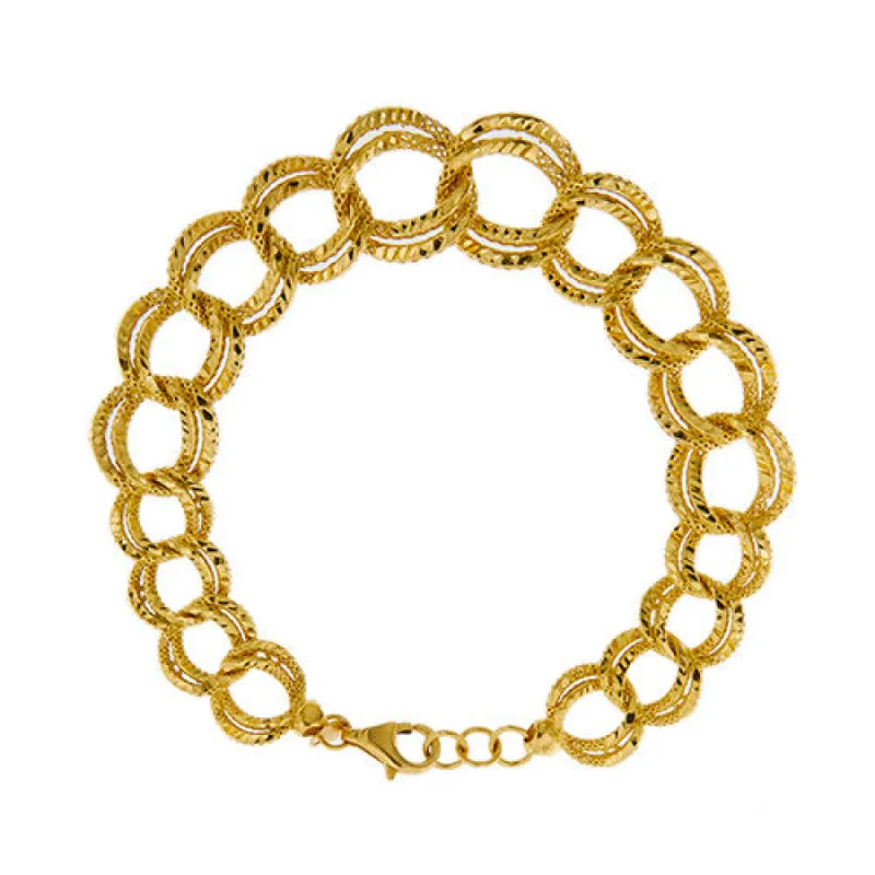 Bracelet en maille gourmette sold by 58 Facettes