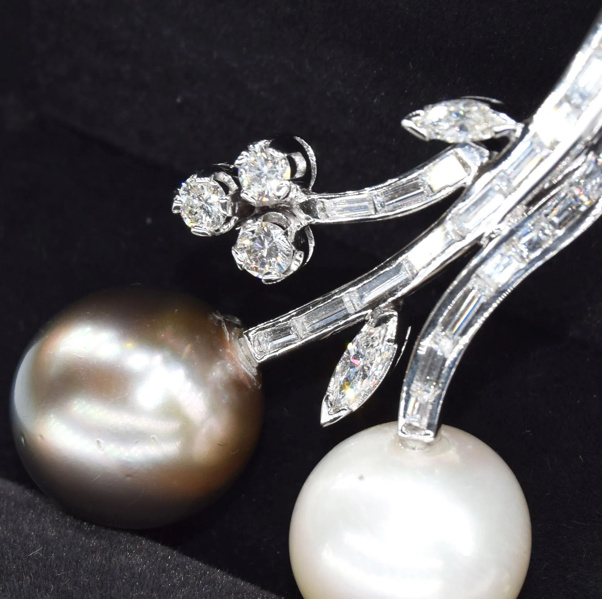 Pendentif en or blanc avec perles sold by 58 Facettes product image thumbnail 5