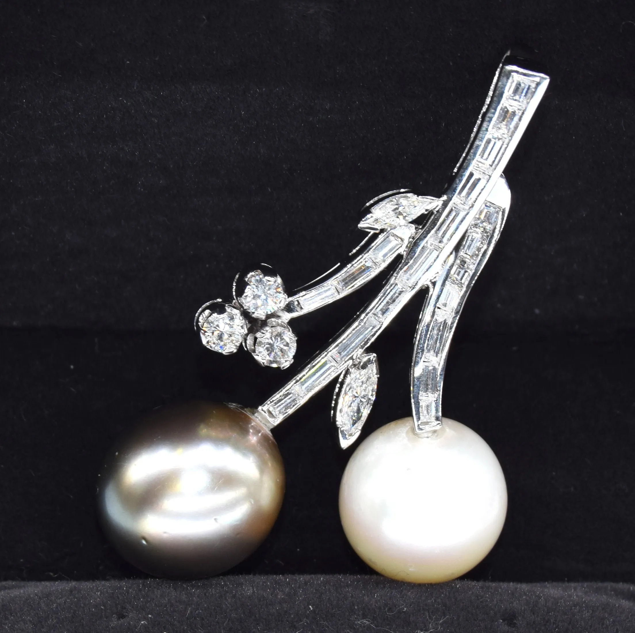 Pendentif en or blanc avec perles sold by 58 Facettes product image thumbnail 2