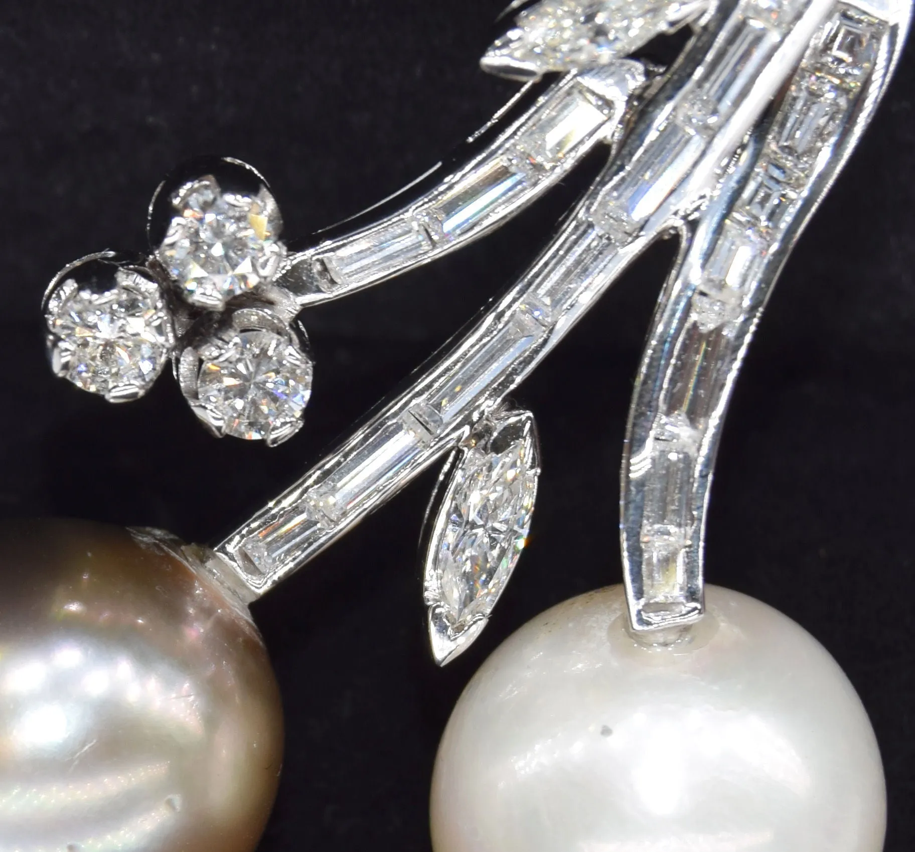 Pendentif en or blanc avec perles sold by 58 Facettes product image thumbnail 3