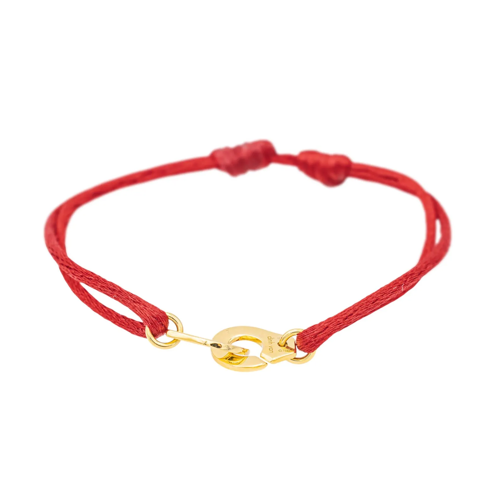 Dinh Van Bracelet Cordon Menottes Or jaune sold by 58 Facettes product image thumbnail 3
