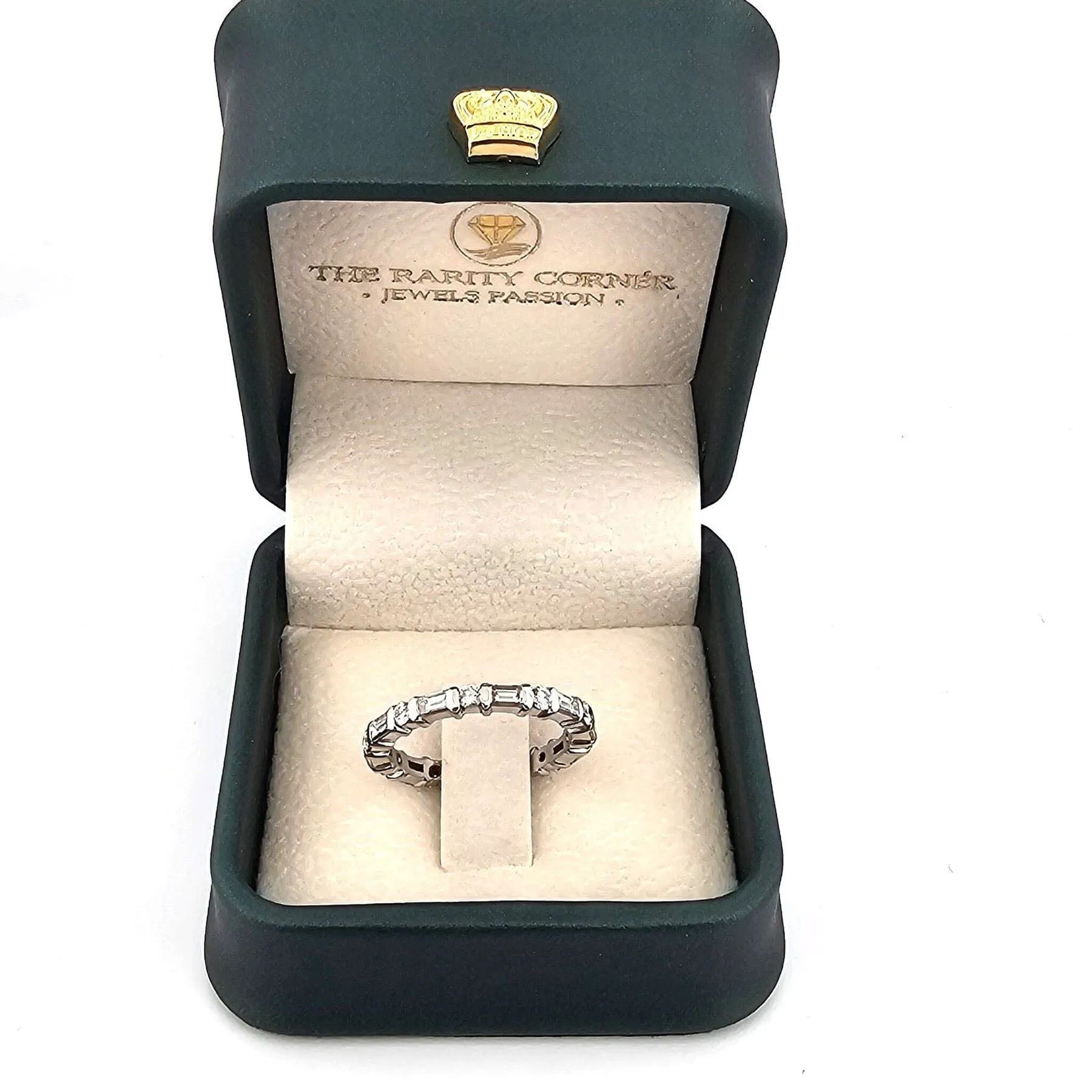 Bague en or blanc avec diamants sold by 58 Facettes product image thumbnail 2