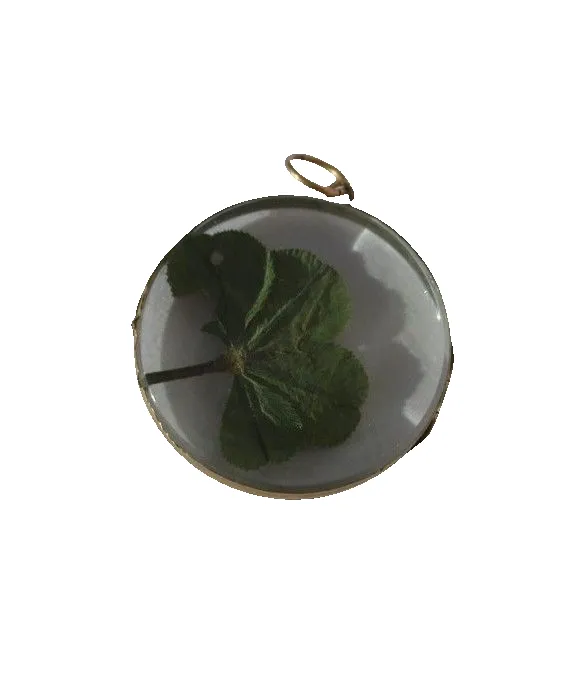 Pendentif médaillon début XIXe cristal or rose sold by 58 Facettes