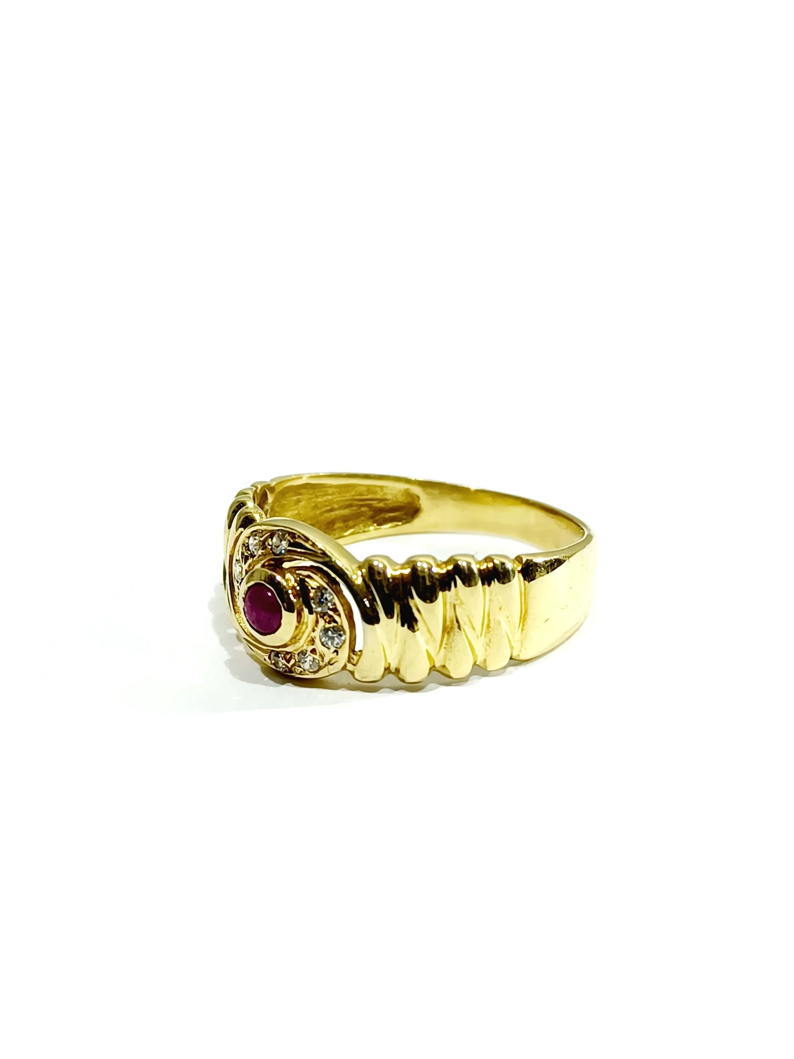 Bague or Rubis et Diamants sold by 58 Facettes product image thumbnail 5