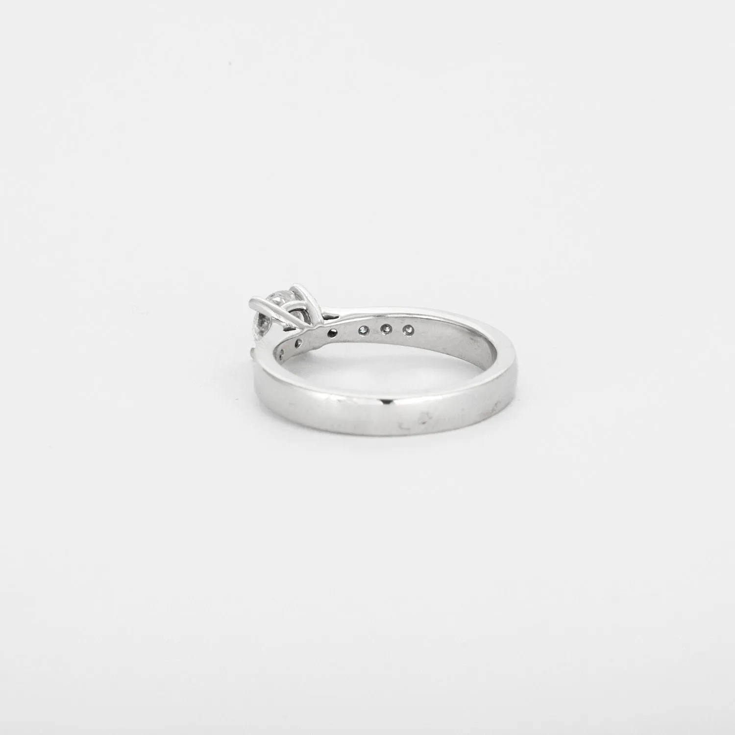 Solitaire or blanc orné de diamants sold by 58 Facettes product image thumbnail 3