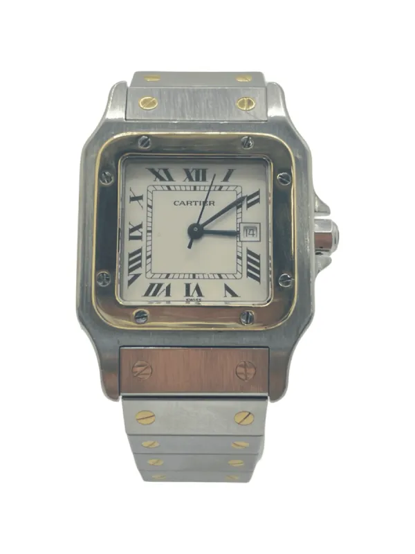 CARTIER - Montre Santos Carrée Date Automatic sold by 58 Facettes