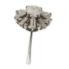 Bague en or blanc avec diamants taille brillant et diamants taille baguette sold by 58 Facettes