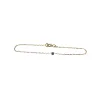 Bracelet or jaune serti d'un diamant sold by 58 Facettes