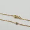 Bracelet or jaune serti d'un diamant sold by 58 Facettes