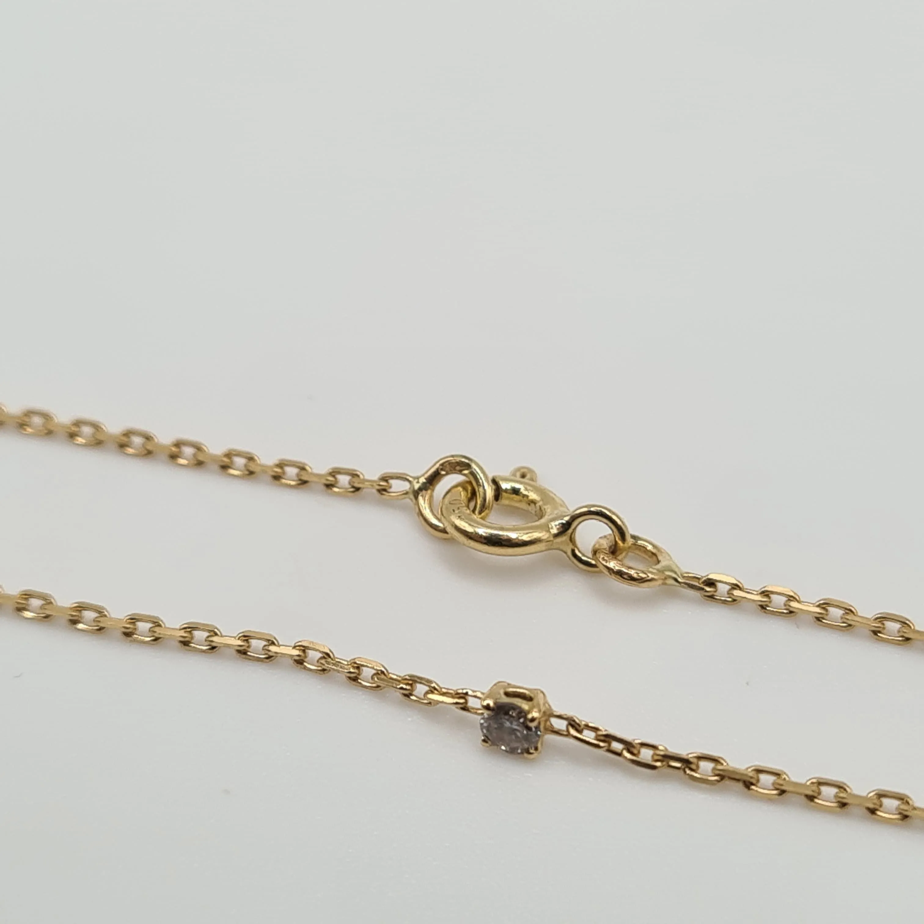 Bracelet or jaune serti d'un diamant sold by 58 Facettes product image thumbnail 5