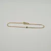 Bracelet or jaune serti d'un diamant sold by 58 Facettes