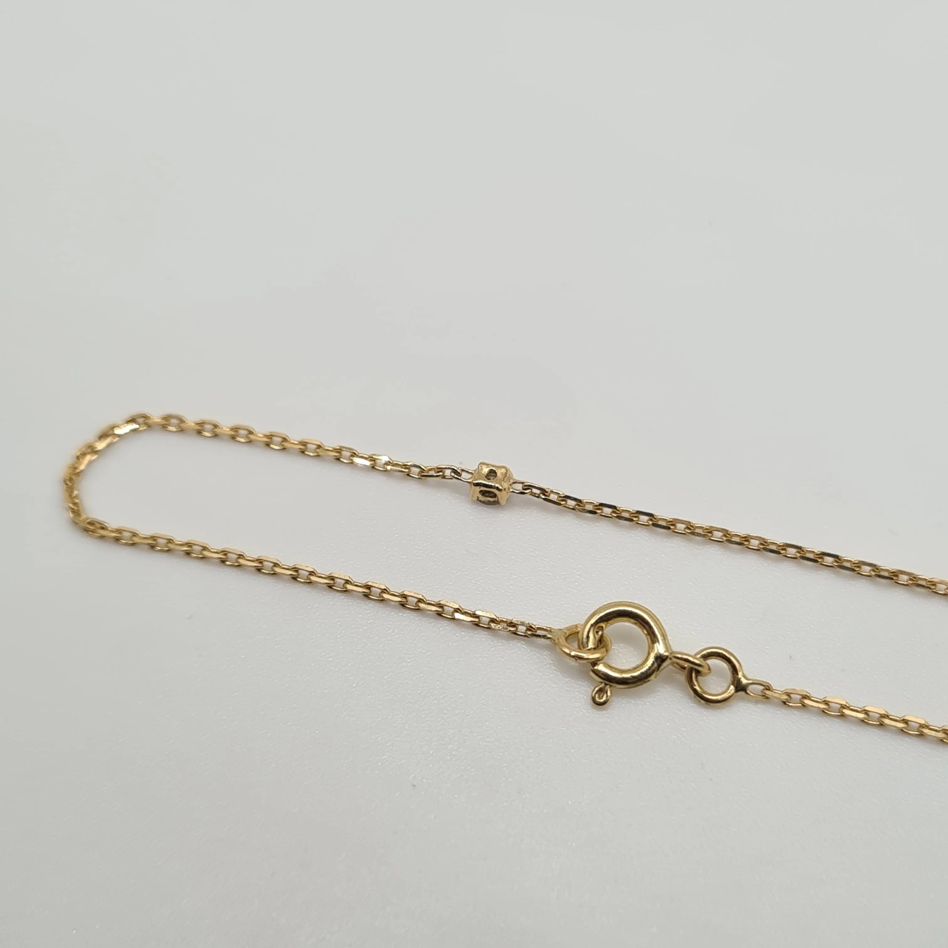 Bracelet or jaune serti d'un diamant sold by 58 Facettes product image thumbnail 4