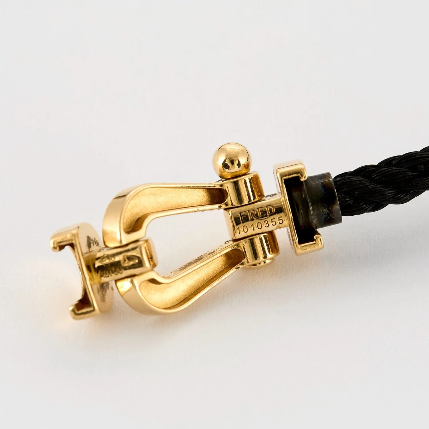 FRED - Force 10 - Bracelet en acier et or jaune sold by 58 Facettes product image thumbnail 4