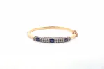Bracelet vintage saphirs et diamants sold by 58 Facettes