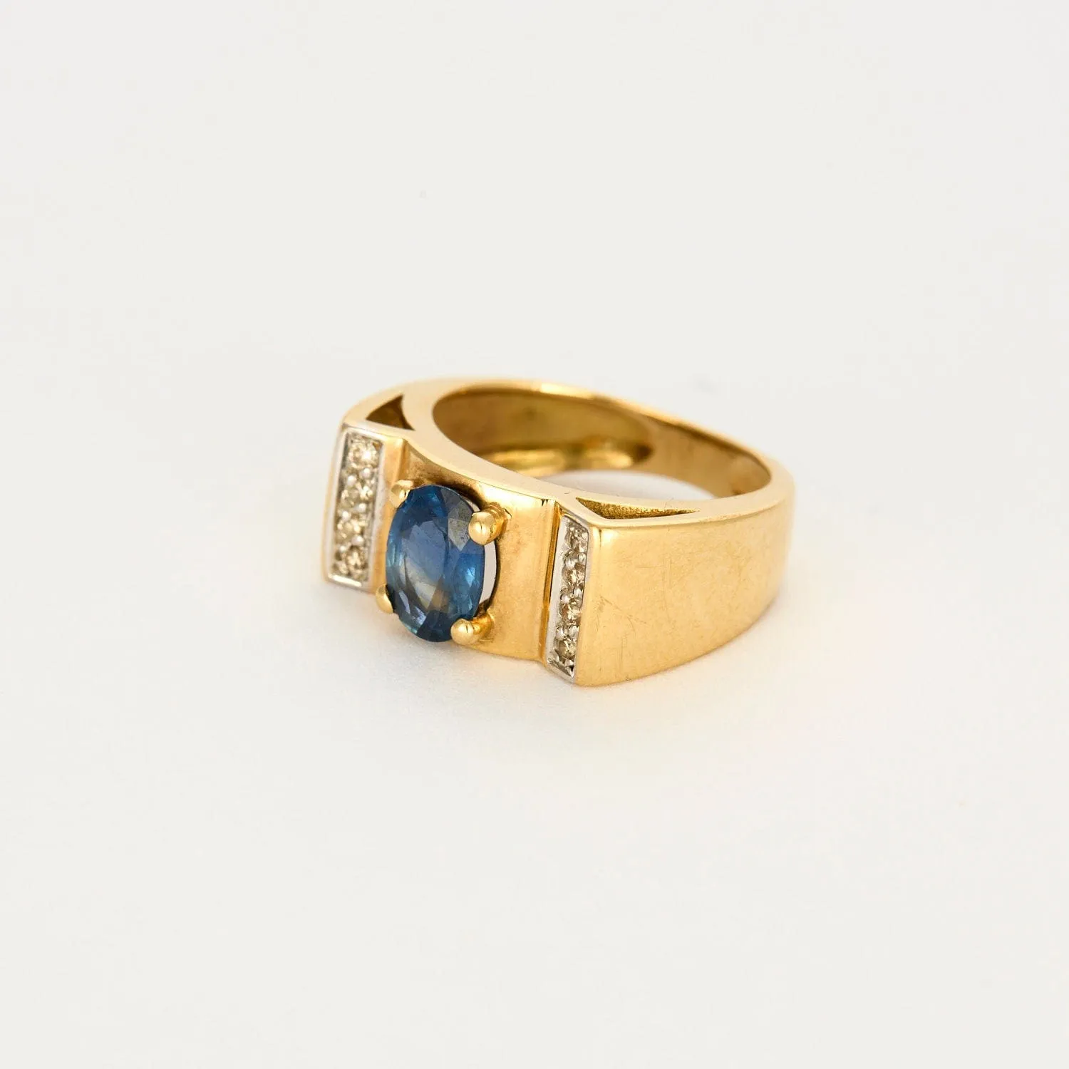 Bague Tank saphir sold by 58 Facettes product image thumbnail 3