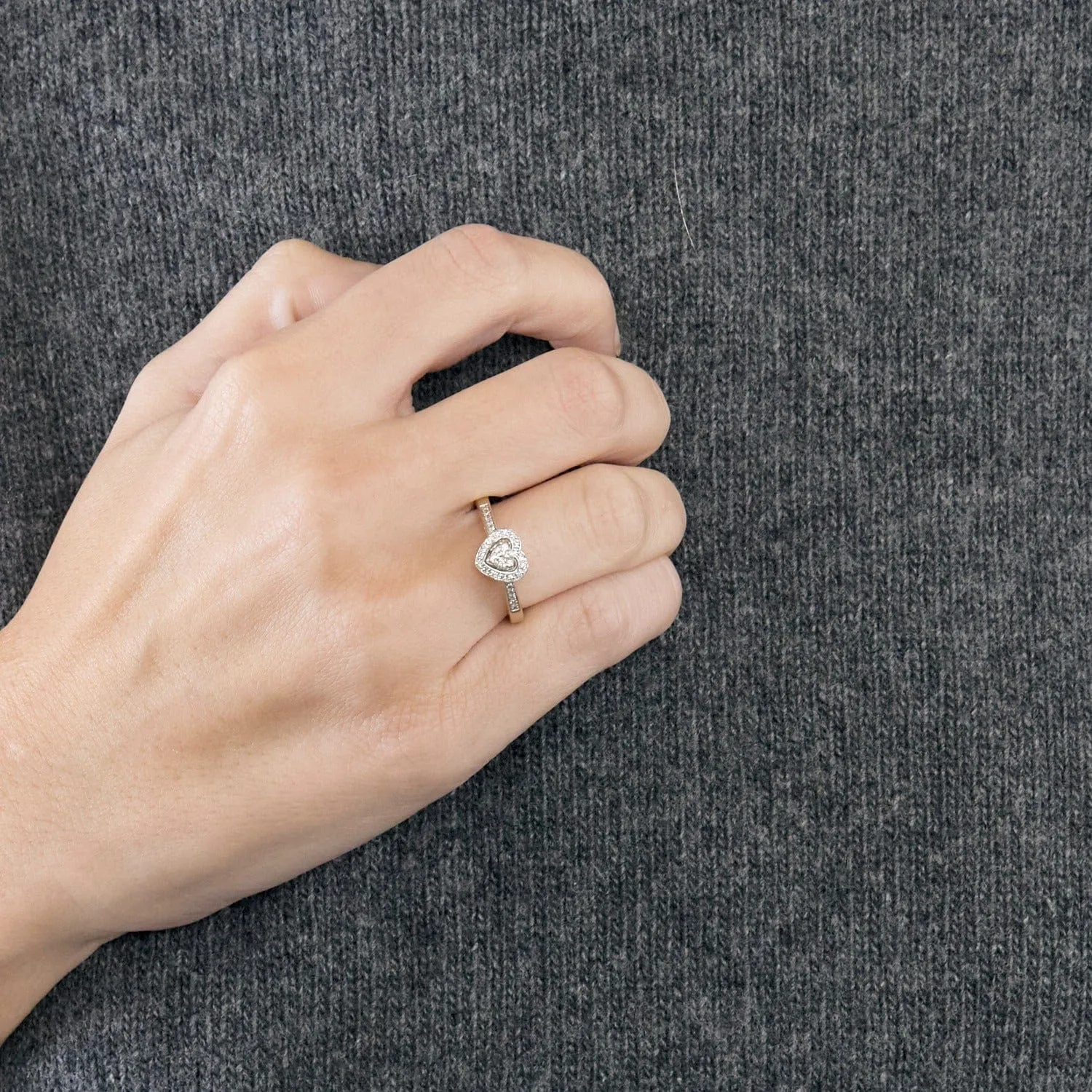 Mauboussin Bague Solitaire Sex Love Touch N°2, or gris et diamants sold by 58 Facettes product image thumbnail 2