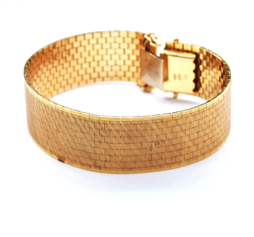 Bracelet vintage en or jaune sold by 58 Facettes