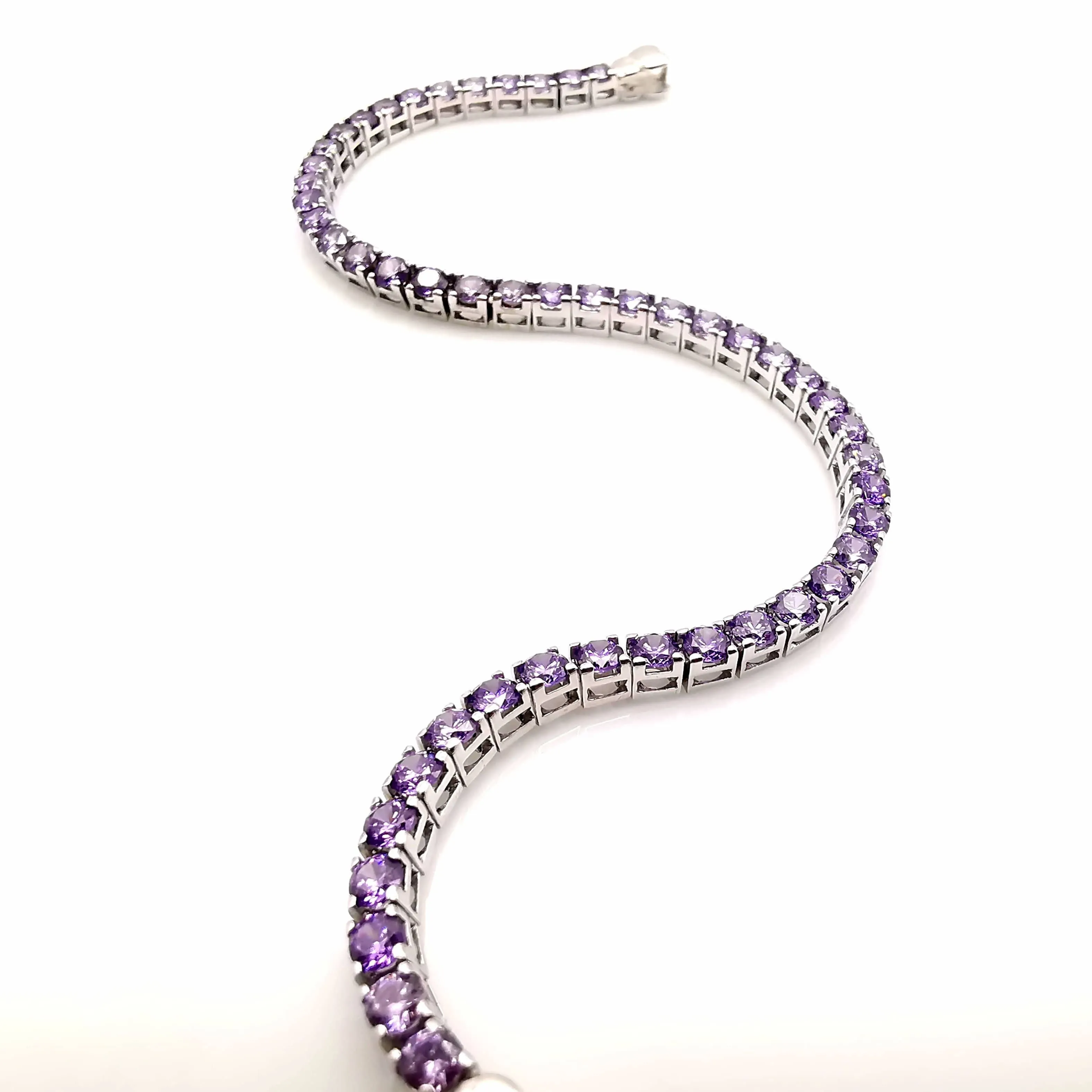 Bracelet or blanc améthyste sold by 58 Facettes product image thumbnail 5