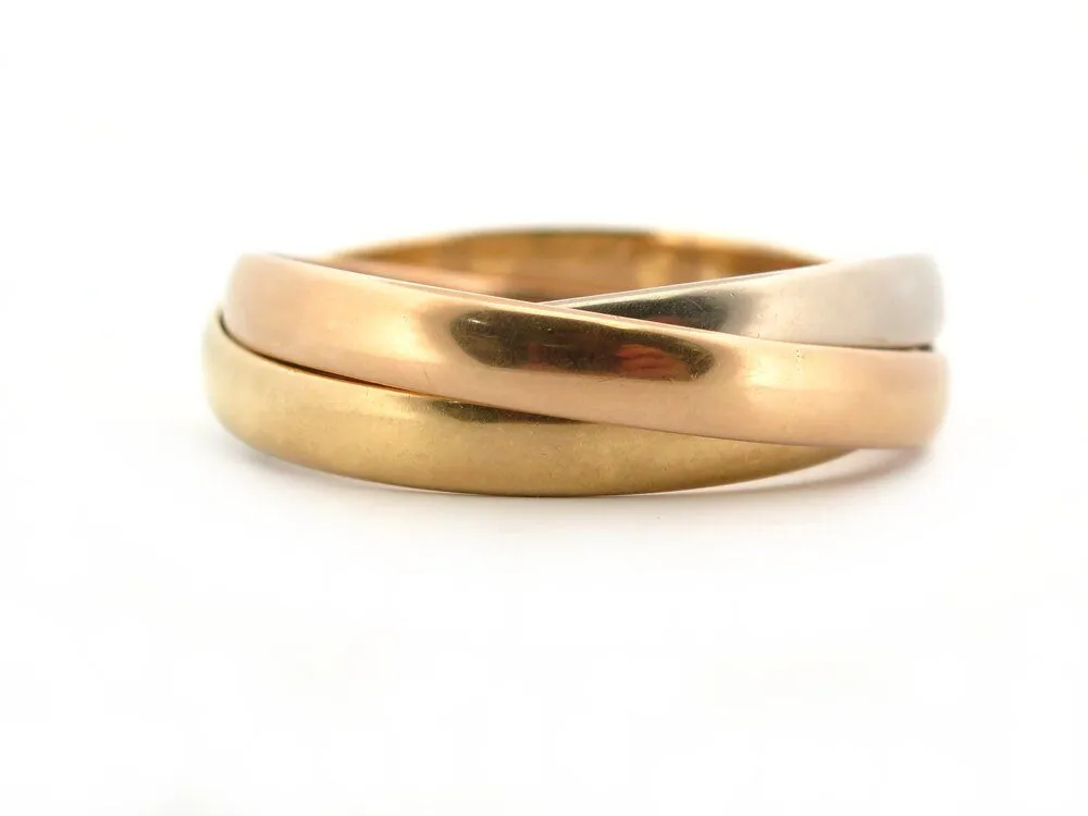 CARTIER - Bracelet Trinity Trois Ors Extra Large sold by 58 Facettes product image thumbnail 4