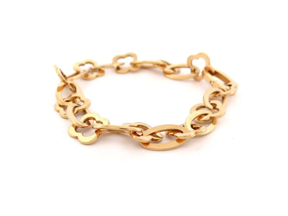 bracelet VAN CLEEF & ARPELS byzantine alhambra b620655yg en or 18k 22gr sold by 58 Facettes product image thumbnail 3