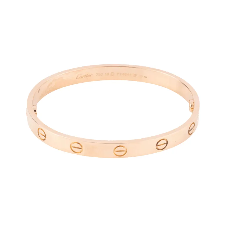 Cartier - Bracelet Love Or Rose sold by 58 Facettes