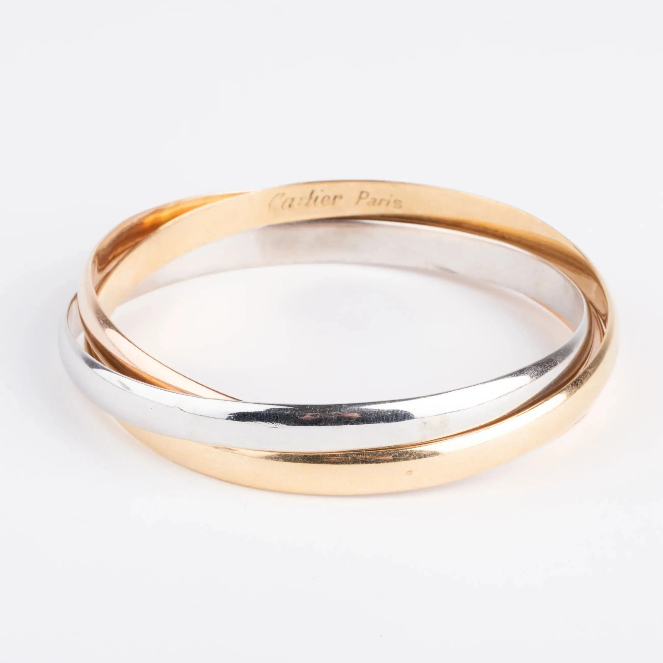 Cartier - Bracelet Trinity en or rose, blanc et jaune sold by 58 Facettes product image thumbnail 2