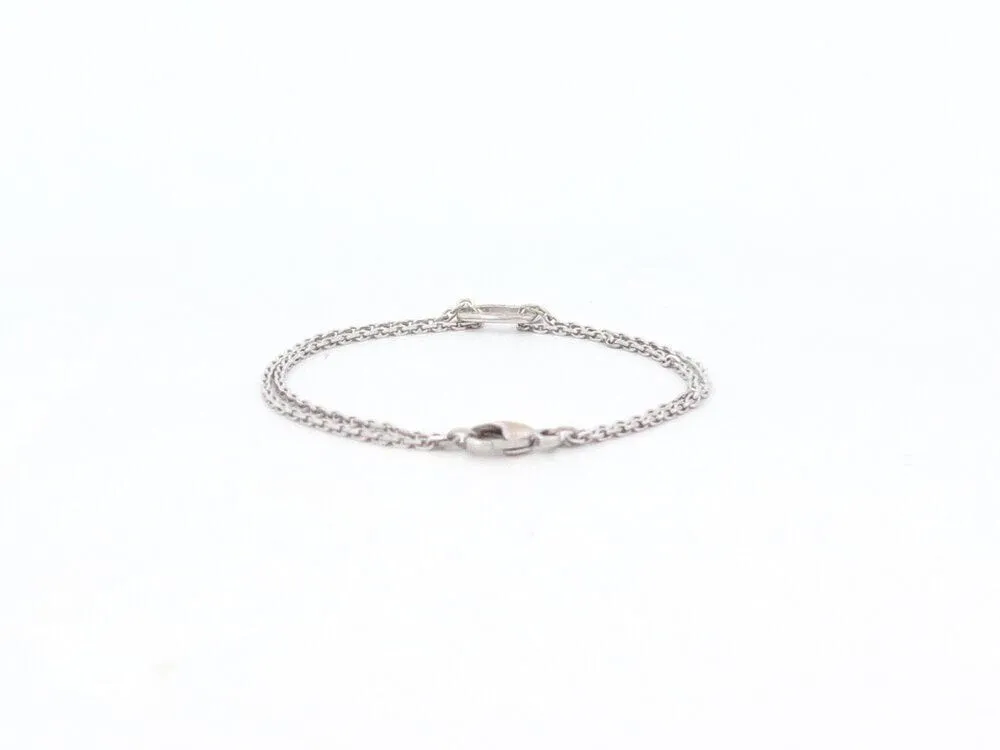 bracelet DINH VAN impression 15 or blanc 18k diamants 0.2 ct en sold by 58 Facettes product image thumbnail 4