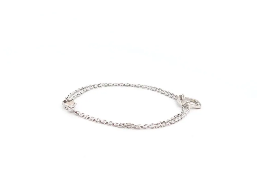 bracelet DINH VAN impression 15 or blanc 18k diamants 0.2 ct en sold by 58 Facettes product image thumbnail 3